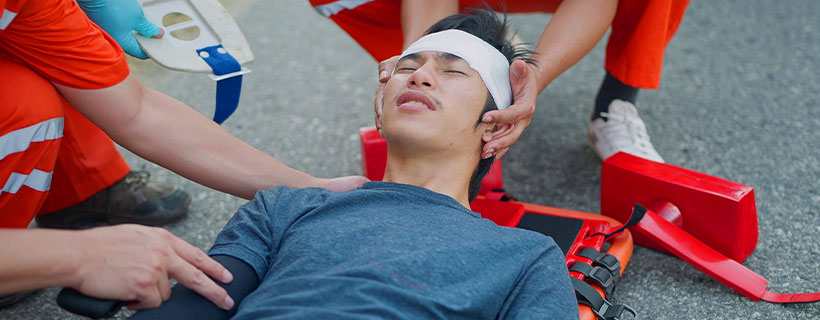 auto accident injury patient in need of concussion treatment in Wilmington