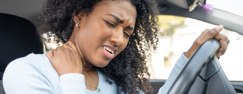 auto accident injury patient in need of neck pain treatment in Wilmington