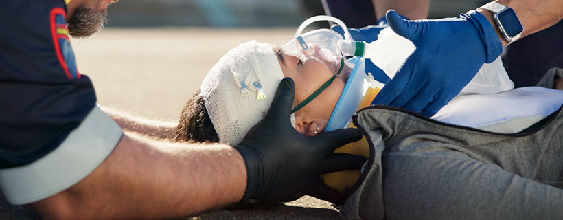 auto accident injury patient in need of traumatic brain injury treatment in Wilmington
